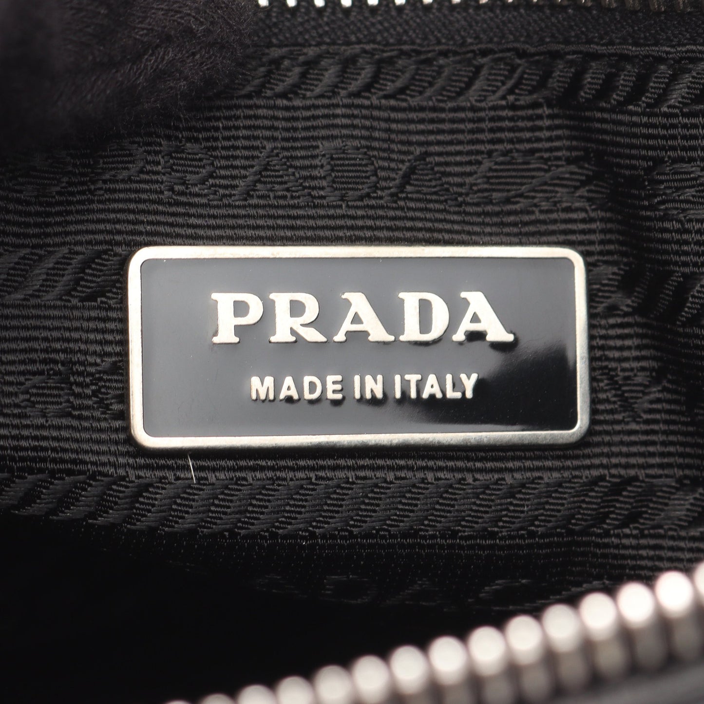 ショルダーバッグ ナイロン レザー ブラック プラダ バッグ PRADA
