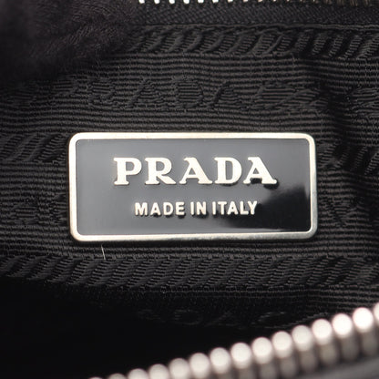 ショルダーバッグ ナイロン レザー ブラック プラダ バッグ PRADA