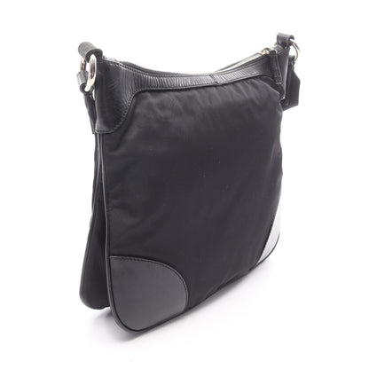 ショルダーバッグ ナイロン レザー ブラック プラダ バッグ PRADA