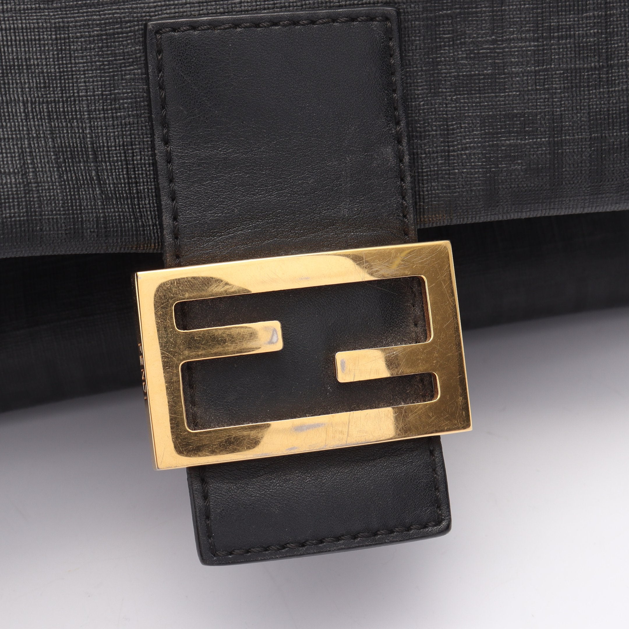 マンマバケット ズッキーノ ワンショルダーバッグ PVC レザー グレー