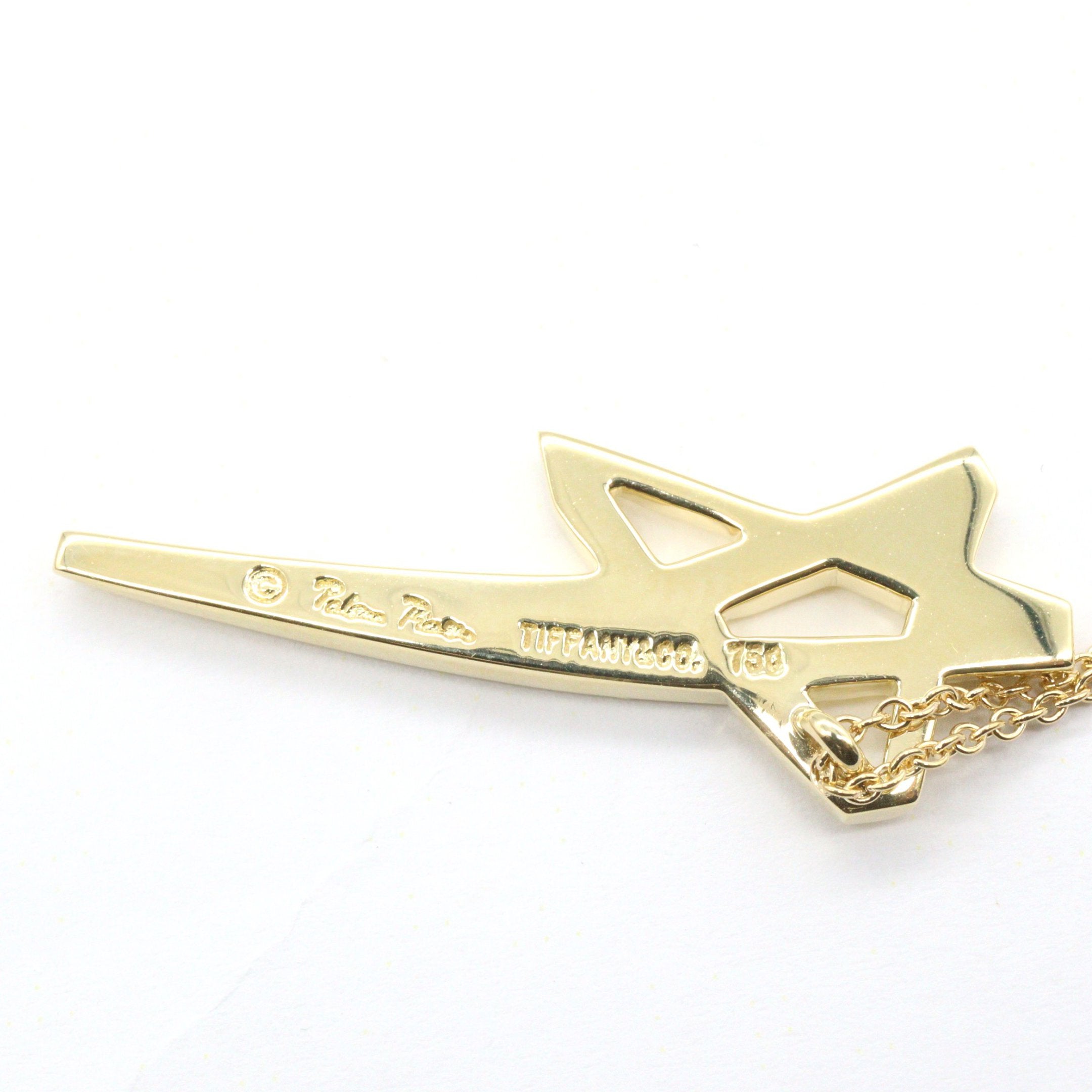 シューティングスター ネックレス ネックレス K18YG イエローゴールド