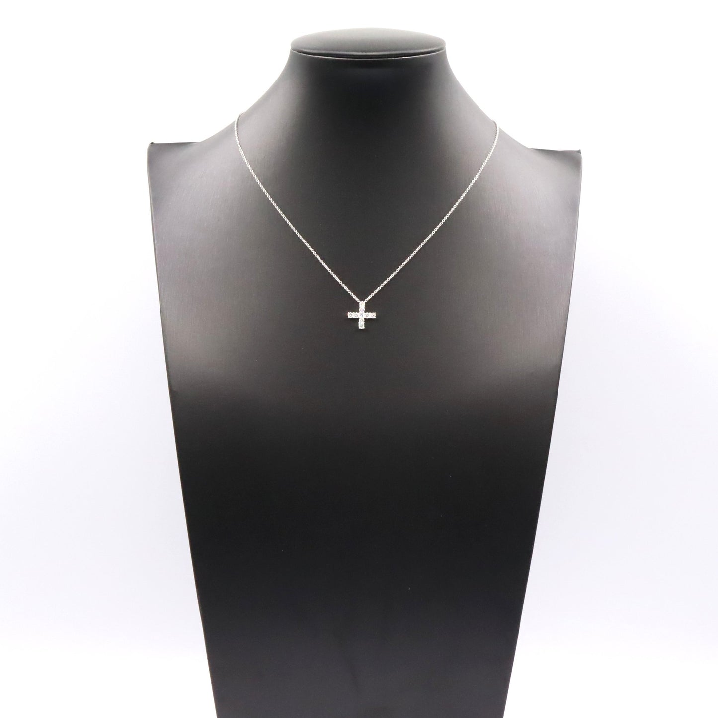 ミニクロス ダイヤ ネックレス ネックレス PT950 ダイヤモンド プラチナ クリア ハリーウィンストン アクセサリー Harry Winston
