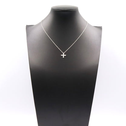 ミニクロス ダイヤ ネックレス ネックレス PT950 ダイヤモンド プラチナ クリア ハリーウィンストン アクセサリー Harry Winston