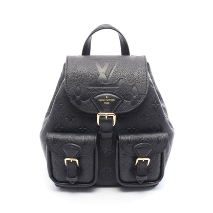 バックアップ モノグラムアンプラント ノワール バックパック リュックサック レザー ブラック ルイヴィトン バッグ LOUIS VUITTON