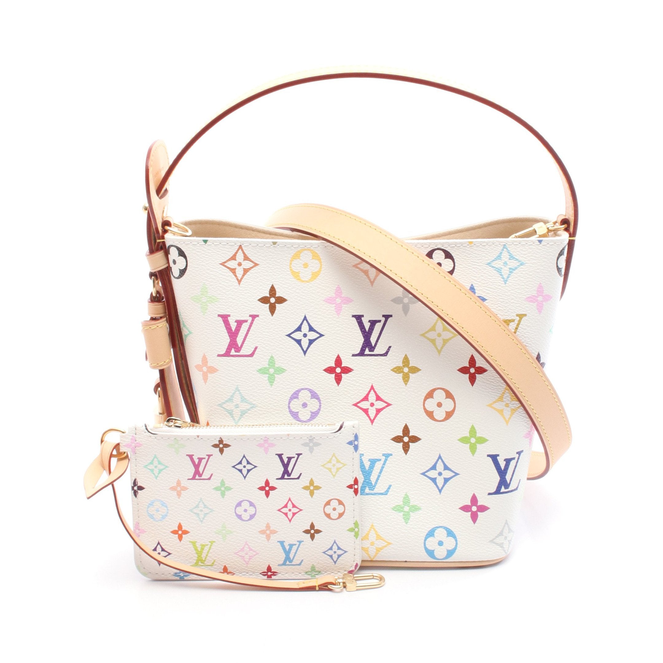 LV × TM オールインBB モノグラムマルチカラー ハンドバッグ PVC