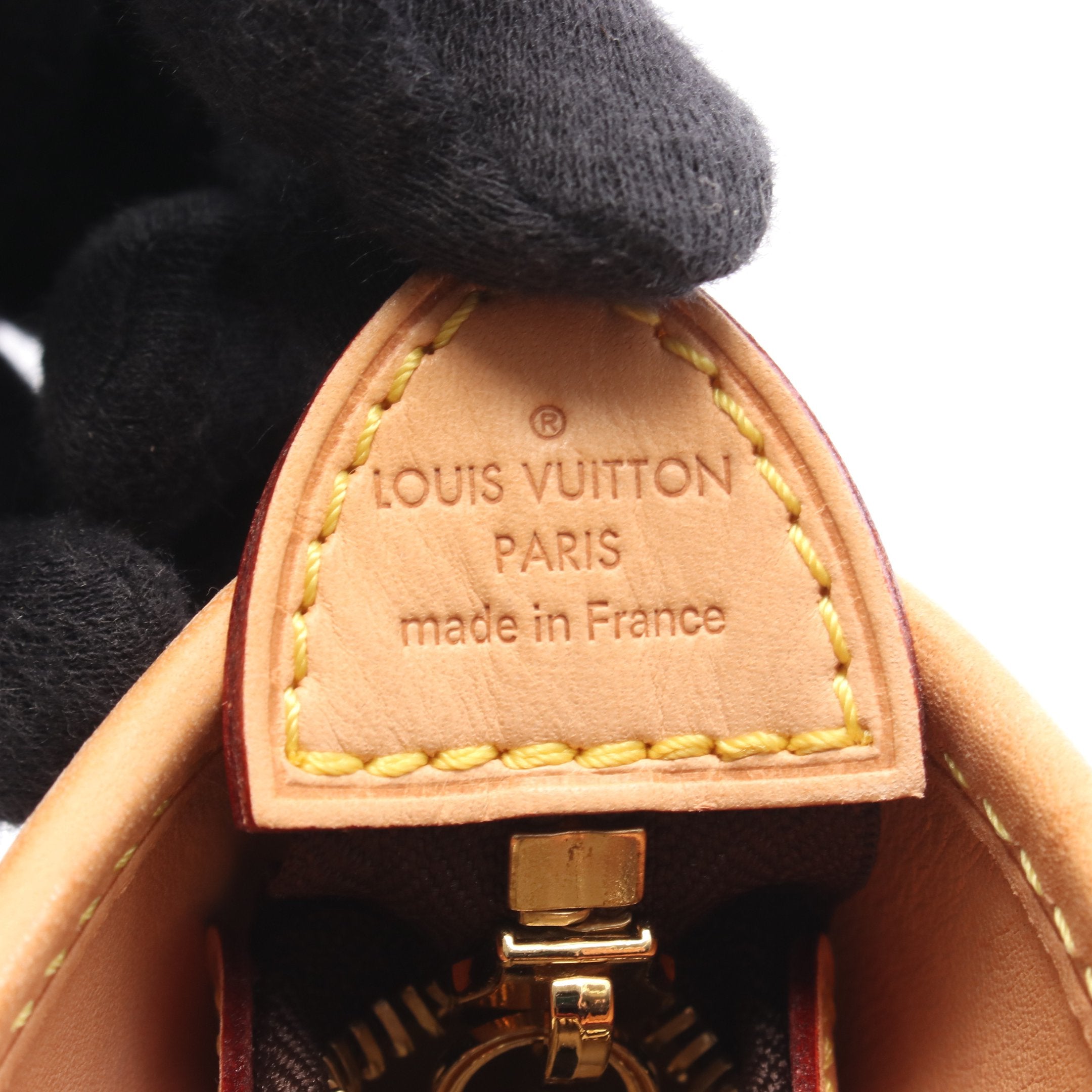 ボエシMM モノグラム ショルダーバッグ PVC レザー ブラウン ルイ