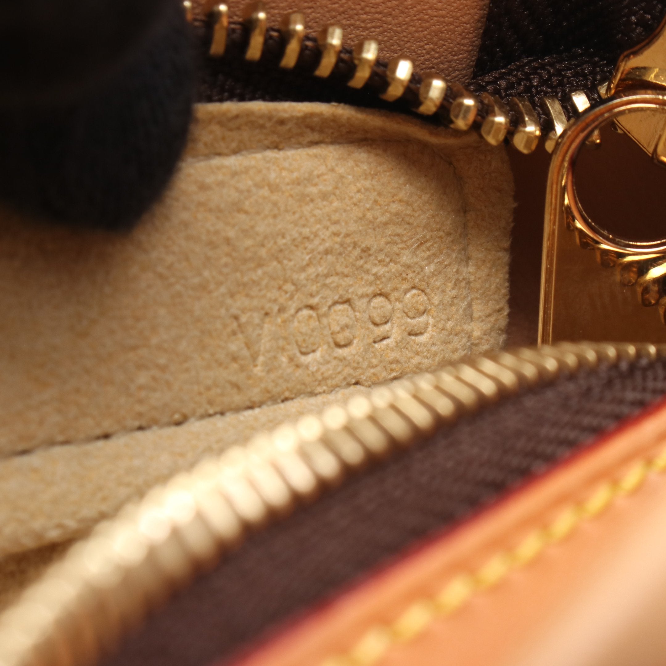 ボエシMM モノグラム ショルダーバッグ PVC レザー ブラウン ルイ