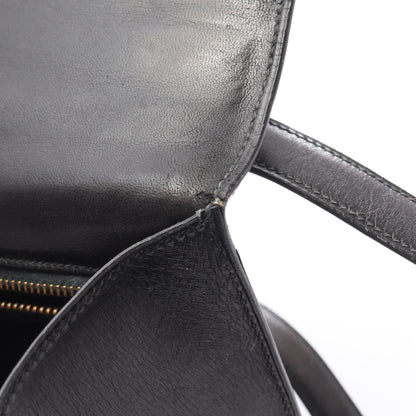 コンスタンス24 ショルダーバッグ ボックスカーフ ブラック ゴールド金具 ○I刻印 エルメス バッグ HERMES