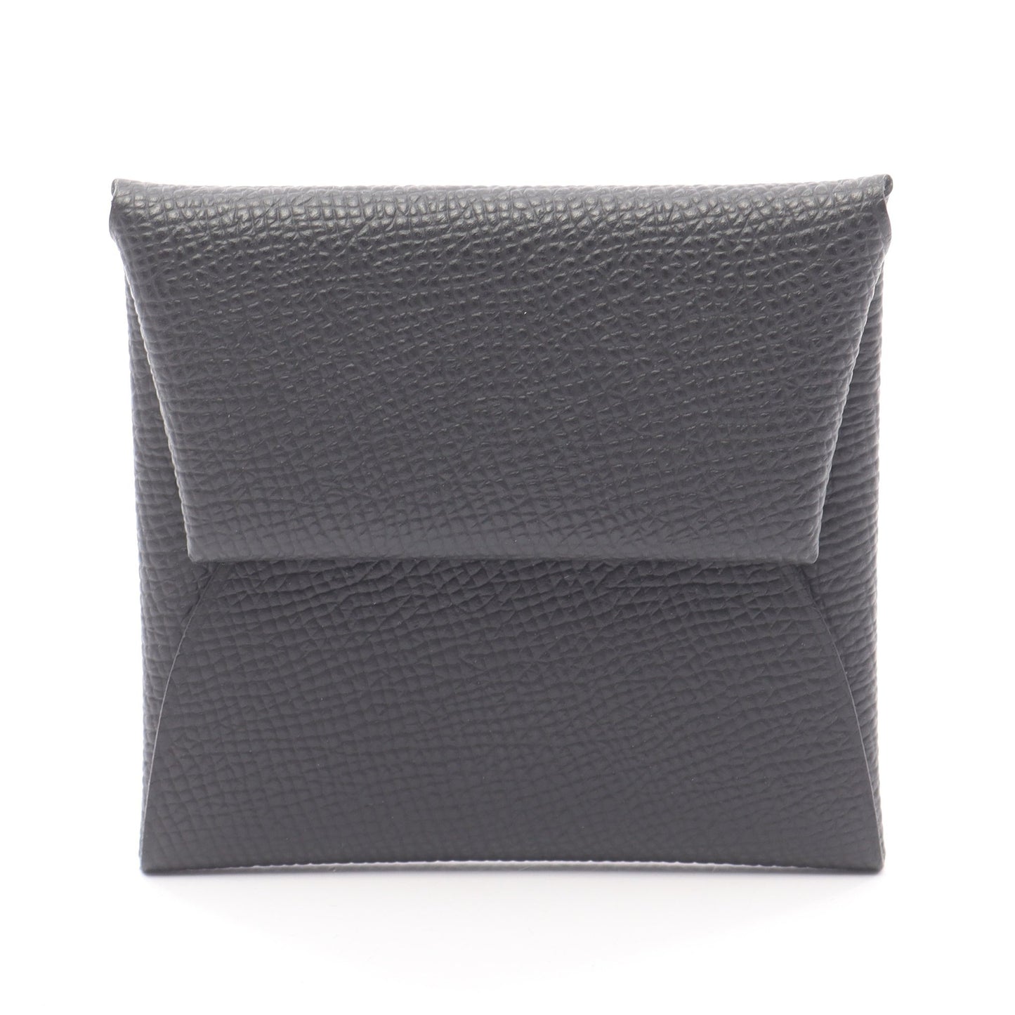 バスティア コインケース ヴォーエプソン ブラック シルバー金具 B刻印 エルメス 財布・小物 HERMES