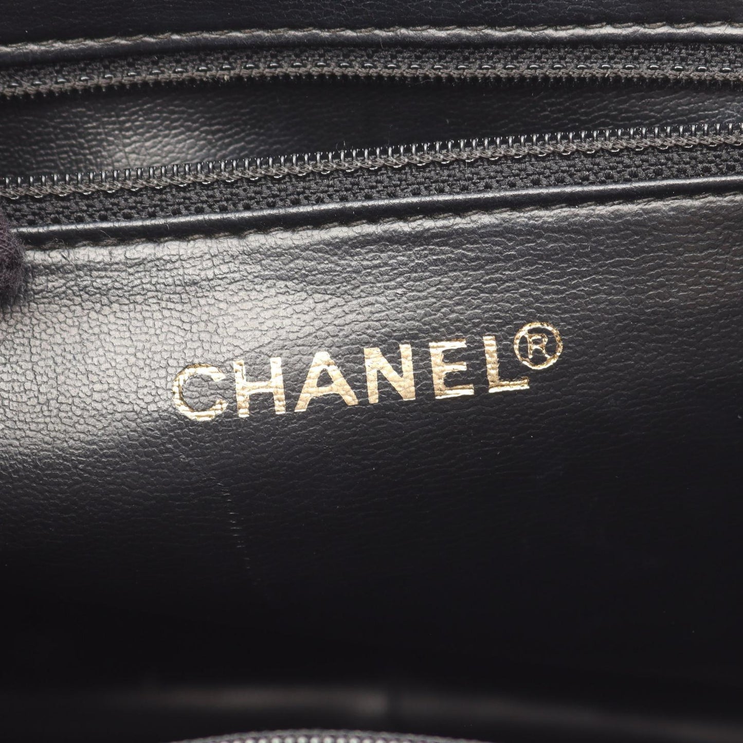ココマーク バックパック リュックサック キャビアスキン ブラック ゴールド金具 シャネル バッグ CHANEL