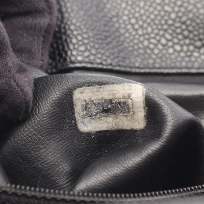 ココマーク バックパック リュックサック キャビアスキン ブラック ゴールド金具 シャネル バッグ CHANEL