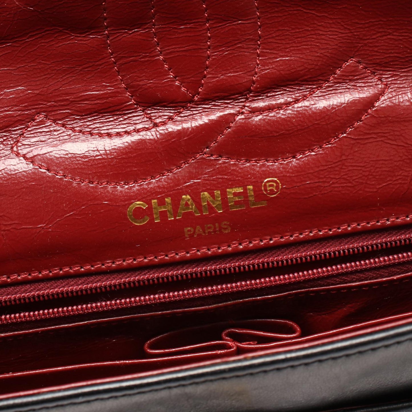 マトラッセ パリ限定 Wフラップ Wチェーンショルダーバッグ ラムスキン ブラック コンビ金具 シャネル バッグ CHANEL