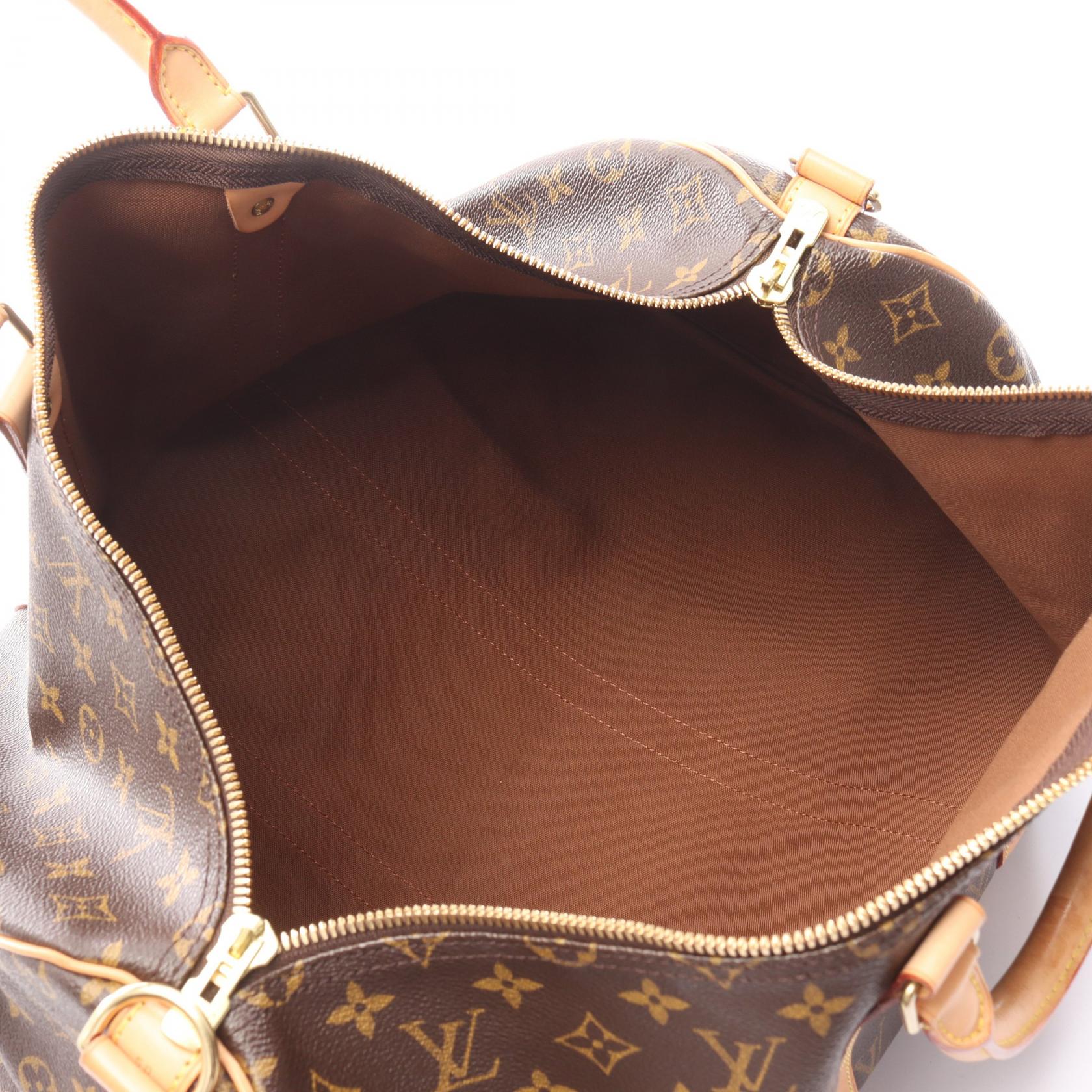 キーポル バンドリエール50 モノグラム ボストンバッグ PVC レザー