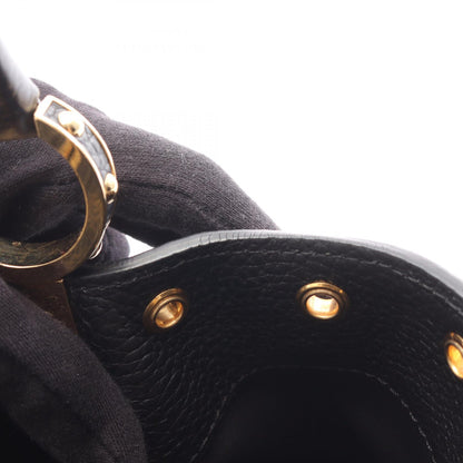 カプシーヌMM ハンドバッグ レザー ブラック 2WAY ルイヴィトン バッグ LOUIS VUITTON
