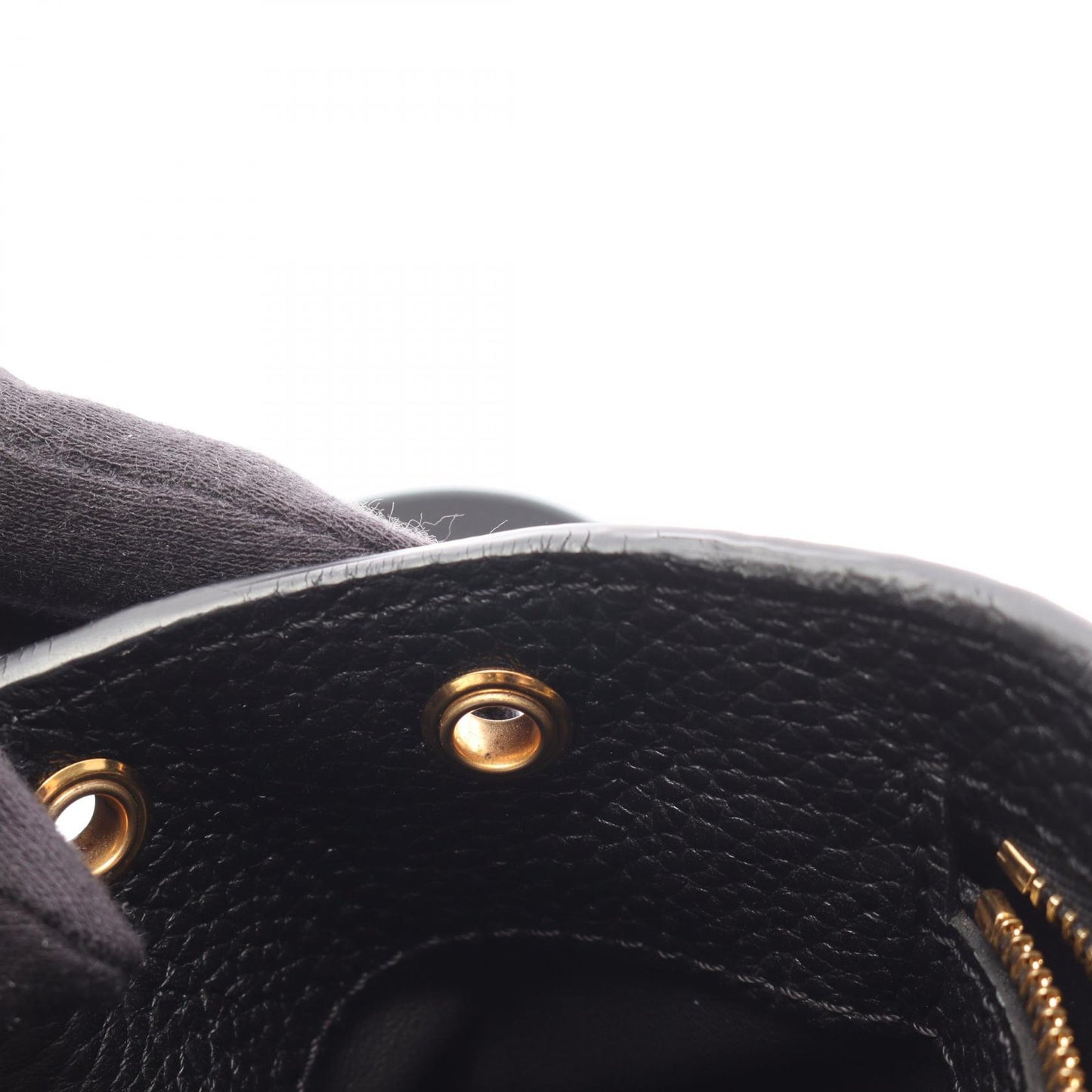 カプシーヌMM ハンドバッグ レザー ブラック 2WAY ルイヴィトン バッグ LOUIS VUITTON