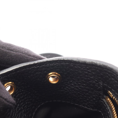 カプシーヌMM ハンドバッグ レザー ブラック 2WAY ルイヴィトン バッグ LOUIS VUITTON