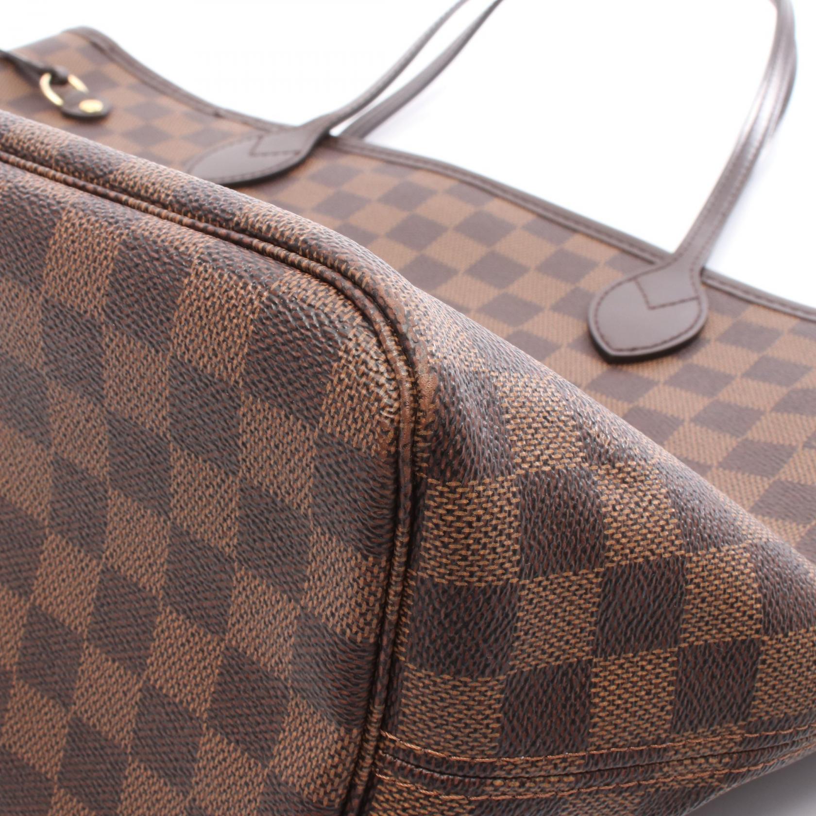 ネヴァーフルMM ダミエエベヌ ローズバレリーヌ ショルダーバッグ