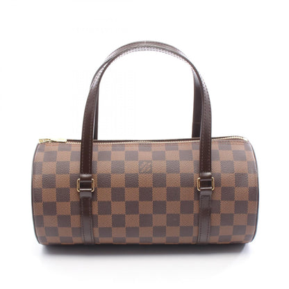 パピヨン26 ダミエエベヌ ハンドバッグ PVC レザー ブラウン ルイヴィトン バッグ LOUIS VUITTON