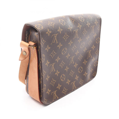 カルトシエールGM モノグラム ショルダーバッグ PVC レザー ブラウン ルイヴィトン バッグ LOUIS VUITTON