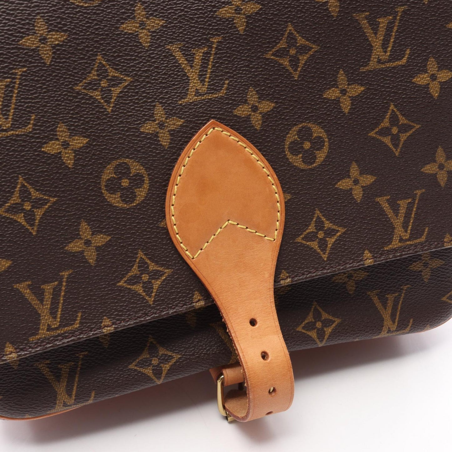 カルトシエールGM モノグラム ショルダーバッグ PVC レザー ブラウン ルイヴィトン バッグ LOUIS VUITTON