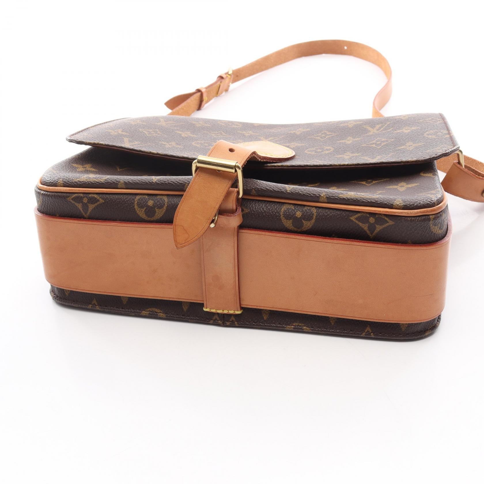 カルトシエールGM モノグラム ショルダーバッグ PVC レザー ブラウン ルイヴィトン バッグ LOUIS VUITTON