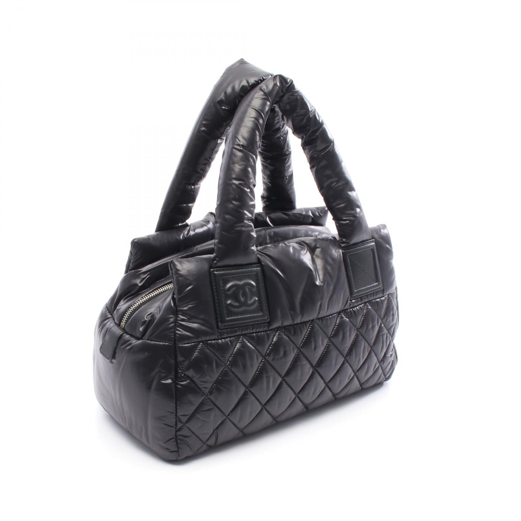 シャネル コココクーン　ナイロン　ココマーク　ハンドバッグ　ブラック　黒 CHANEL コココクーン – Trip