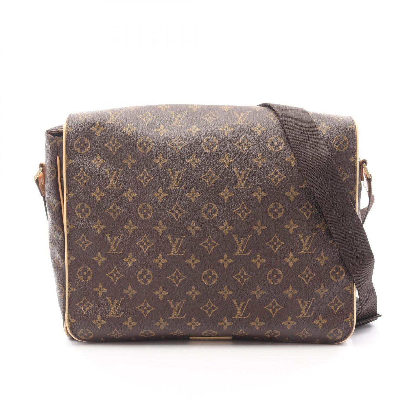 アベス モノグラム ショルダーバッグ PVC レザー ブラウン ルイヴィトン バッグ LOUIS VUITTON