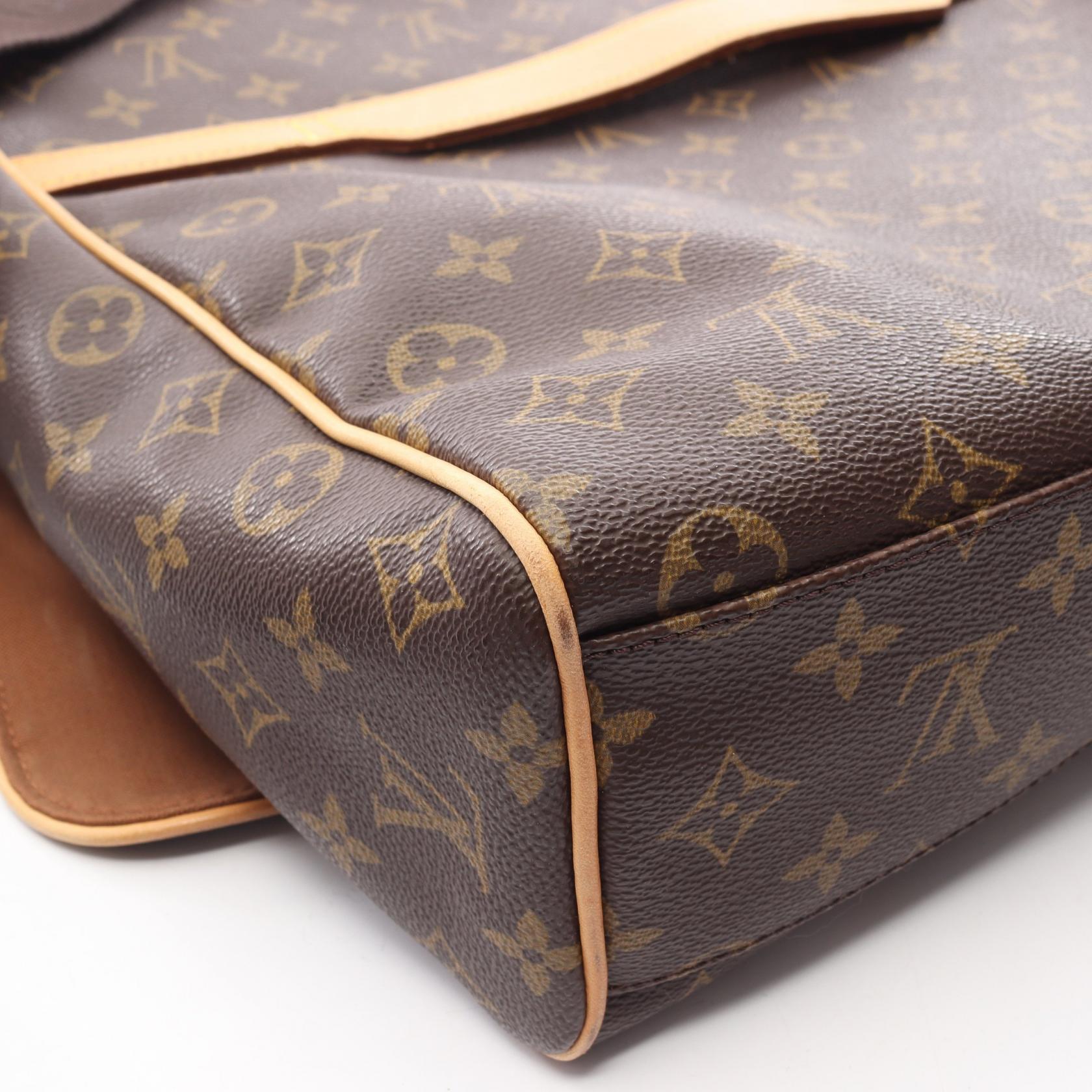 ルイ・ヴィトン LOUIS VUITTON アベス ショルダーバッグ バッグ PVCコーティングキャンバス レザー モノグラム メンズ レディース ブラウン系 M45257 【中古】 楽天市場】ルイ・ヴィトン LOUIS VUITTON アベス ショルダーバッグ