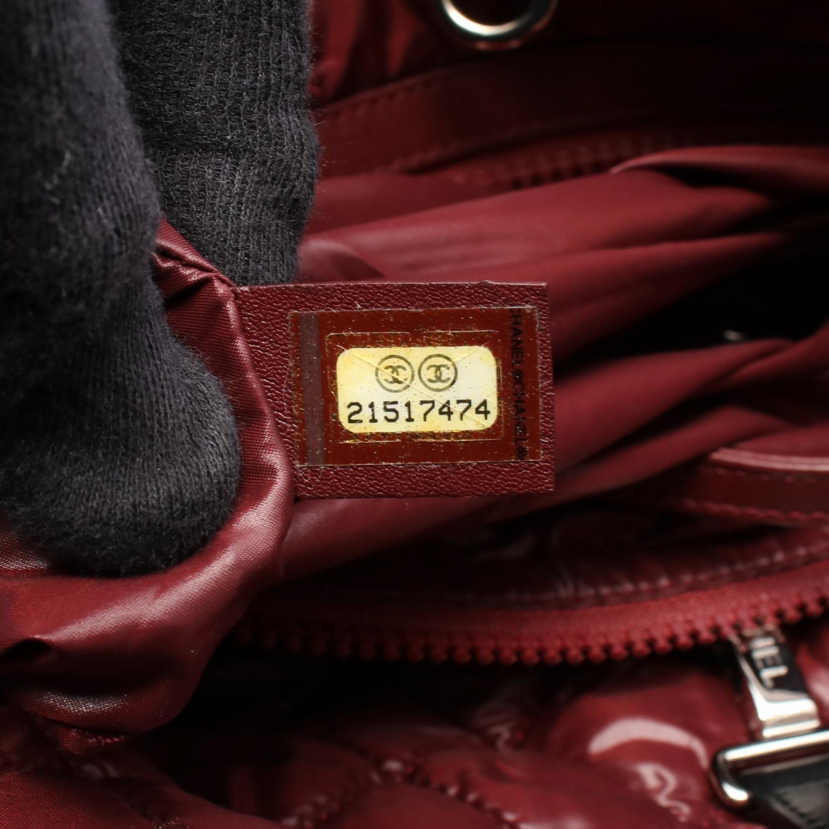 コココクーン ハンドバッグ トートバッグ ナイロン レザー ブラック