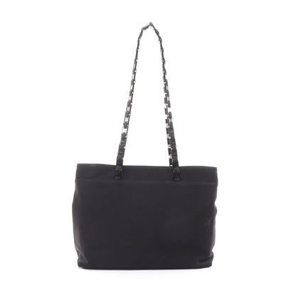 ヴァラ チェーンショルダーバッグ ナイロン ブラック サルヴァトーレフェラガモ バッグ Salvatore Ferragamo