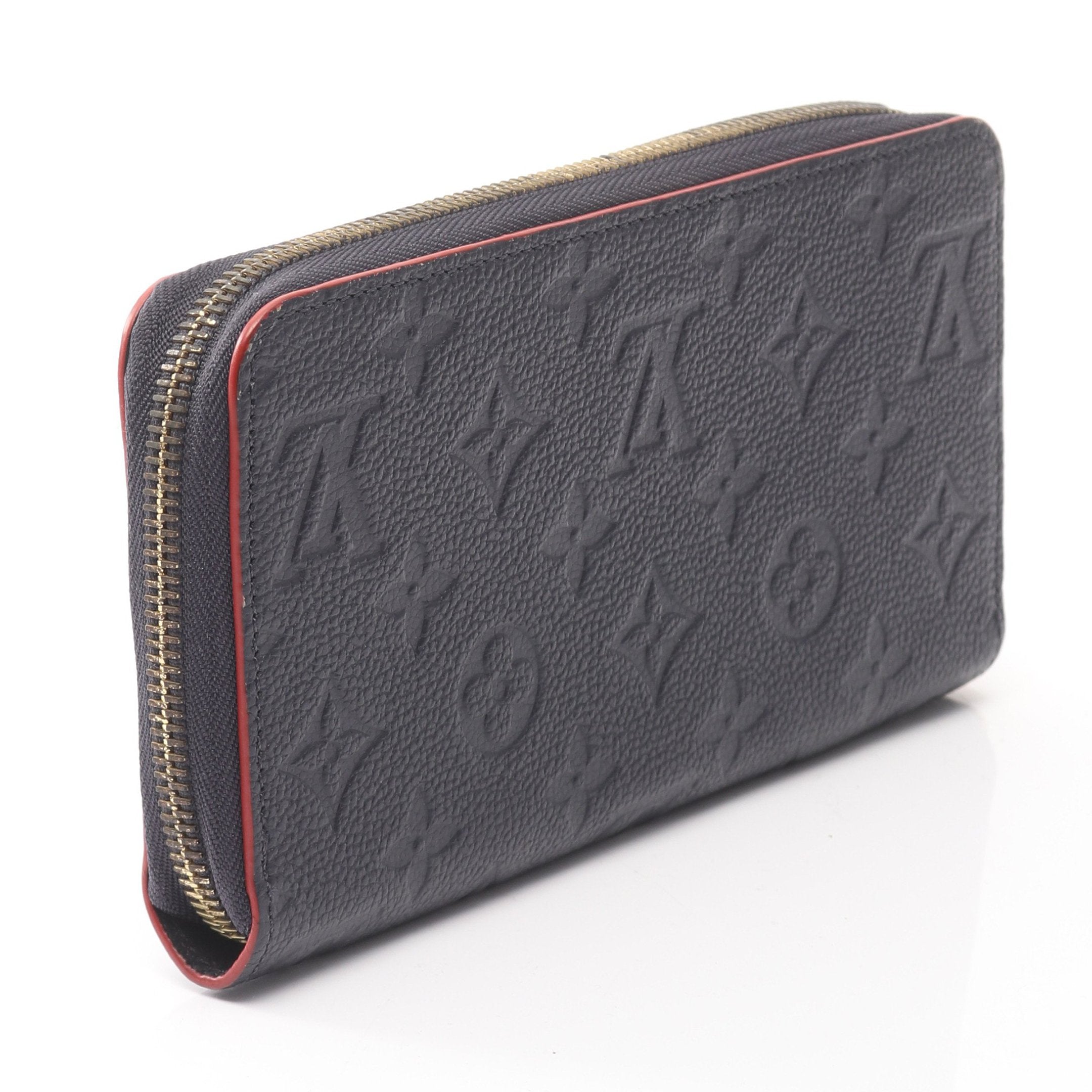 ジッピー ウォレット モノグラムアンプラント マリーヌルージュ