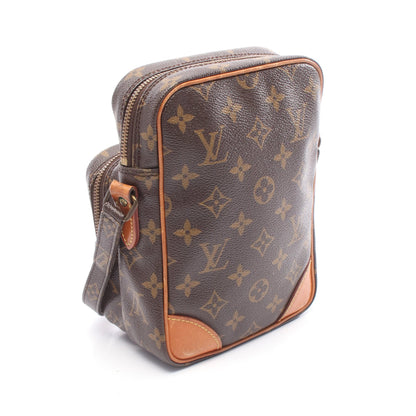 アマゾン モノグラム ショルダーバッグ PVC レザー ブラウン ルイヴィトン バッグ LOUIS VUITTON