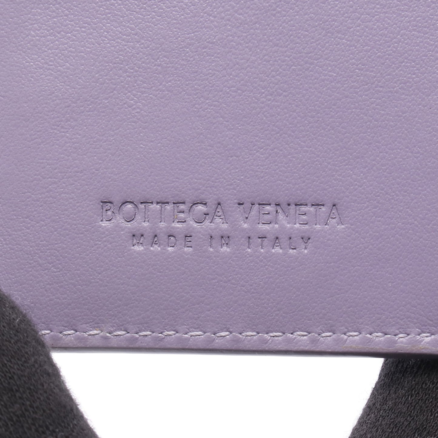イントレチャート 二つ折り財布 レザー パープル ボッテガヴェネタ 財布・小物 BOTTEGA VENETA