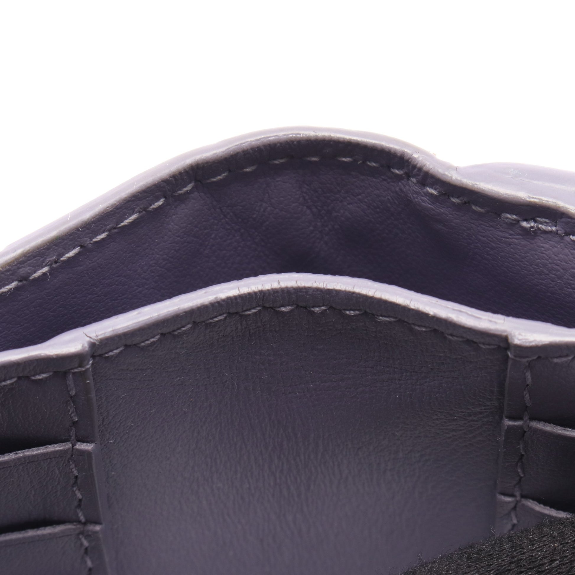イントレチャート 二つ折り財布 レザー パープル ボッテガヴェネタ 財布・小物 BOTTEGA VENETA