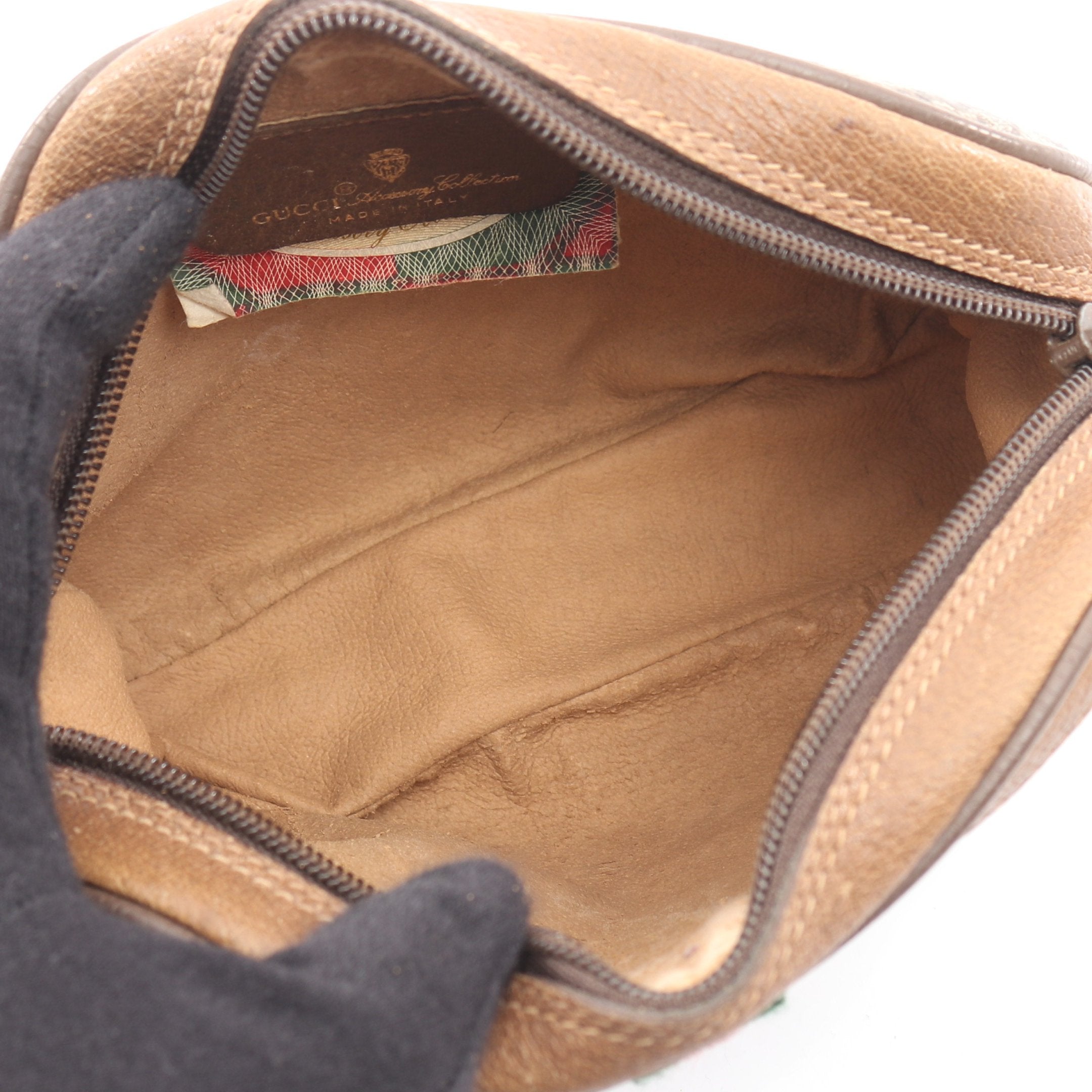 オールドグッチ GGプラス シェリーライン ショルダーバッグ PVC レザー