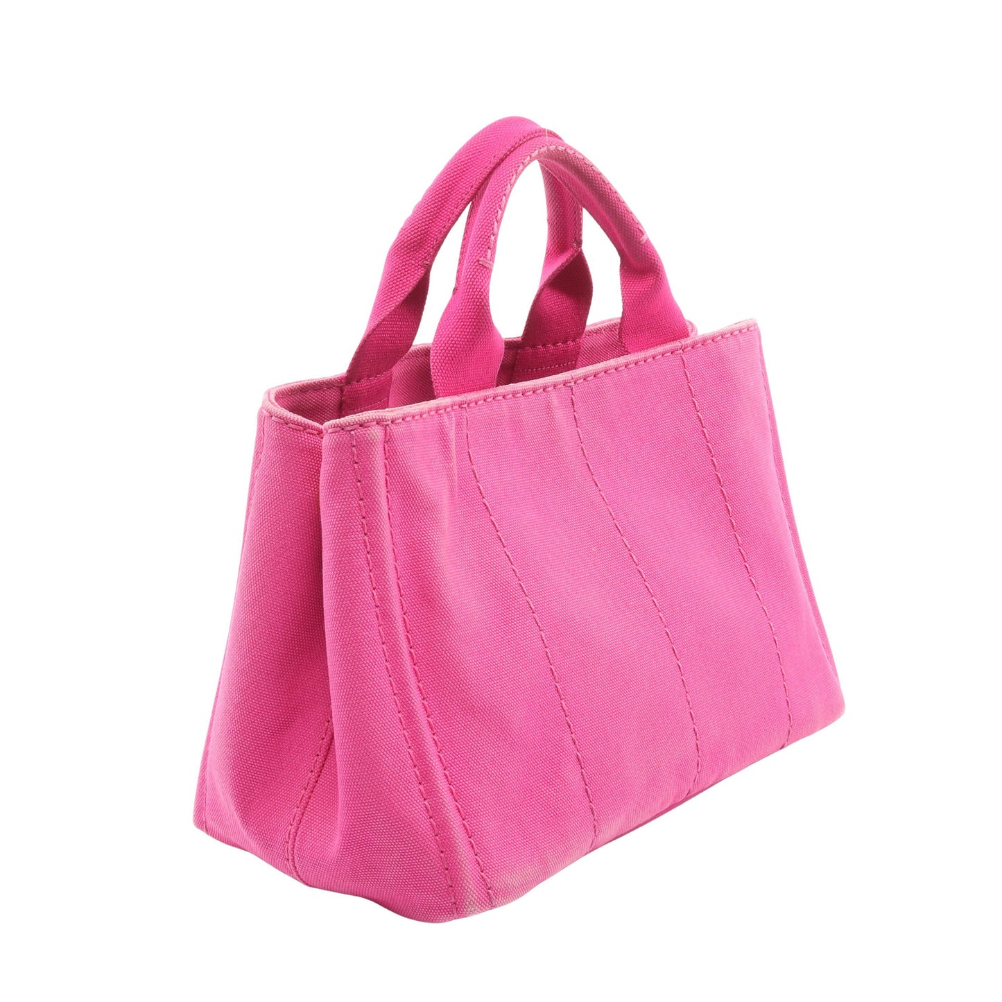 CANAPA カナパ ハンドバッグ トートバッグ キャンバス ピンク プラダ バッグ PRADA