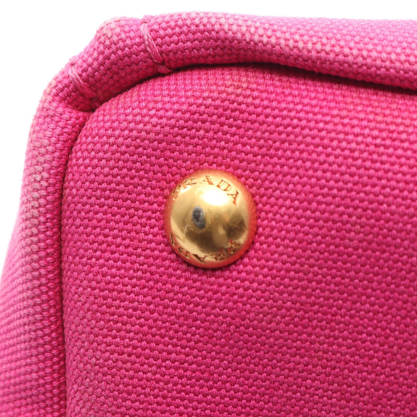 CANAPA カナパ ハンドバッグ トートバッグ キャンバス ピンク プラダ バッグ PRADA
