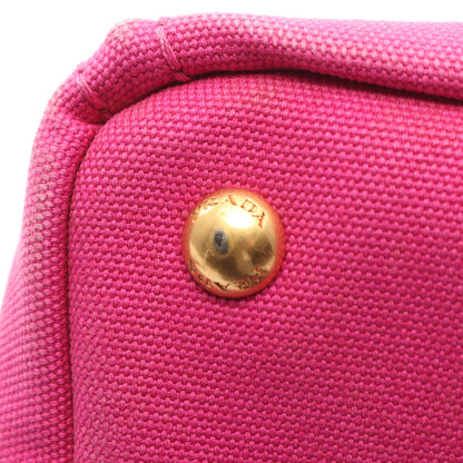 CANAPA カナパ ハンドバッグ トートバッグ キャンバス ピンク プラダ バッグ PRADA