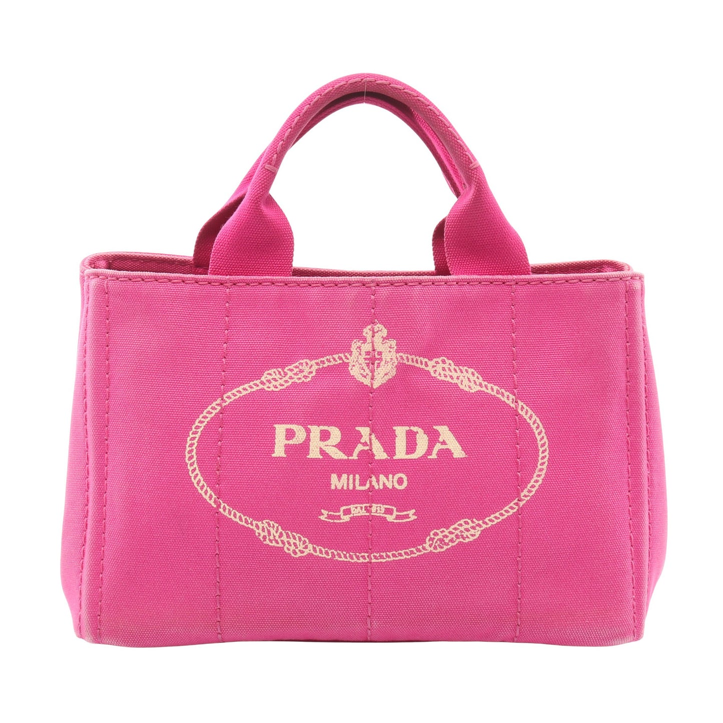 CANAPA カナパ ハンドバッグ トートバッグ キャンバス ピンク プラダ バッグ PRADA