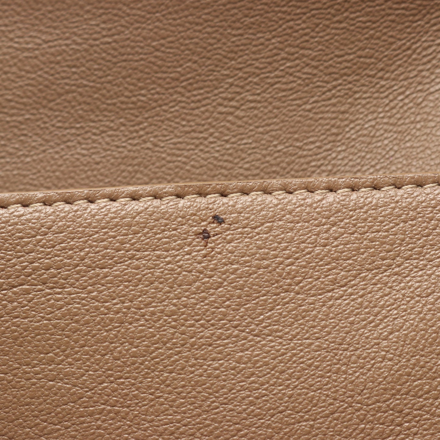 トラペーズ ミディアム ハンドバッグ レザー スエード グレーベージュ 2WAY セリーヌ バッグ CELINE