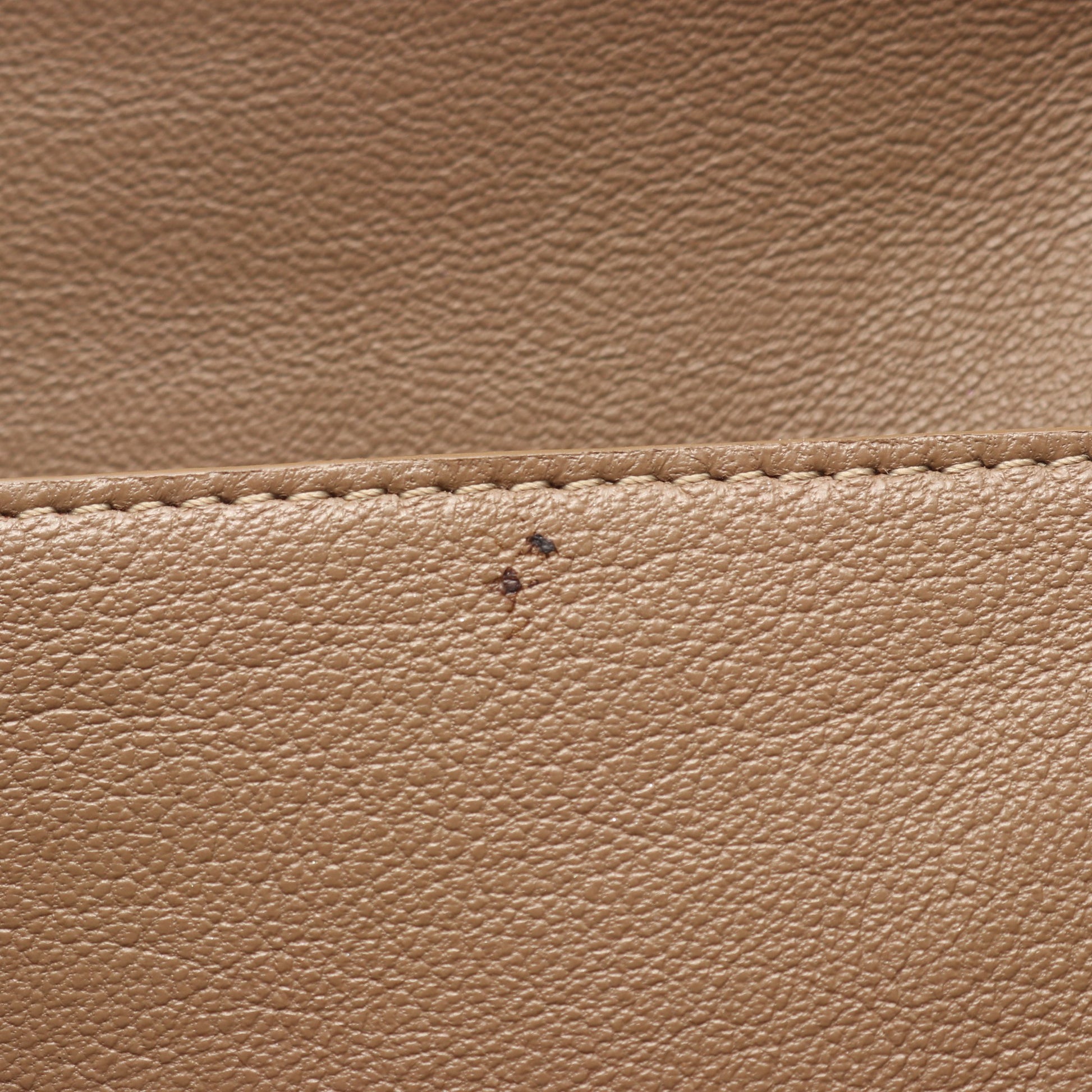 トラペーズ ミディアム ハンドバッグ レザー スエード グレーベージュ 2WAY セリーヌ バッグ CELINE
