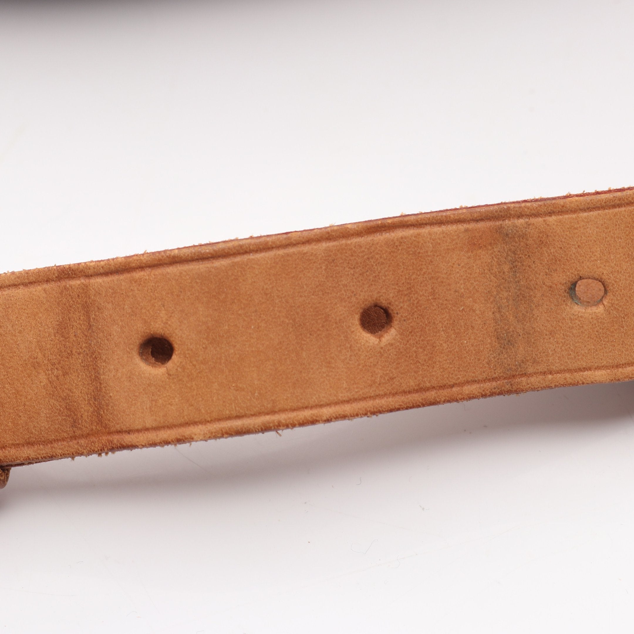 カルトシエールMM モノグラム ショルダーバッグ PVC レザー ブラウン