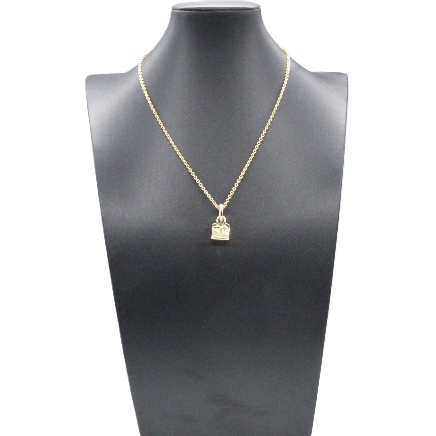 バーキンモチーフ ネックレス ネックレス K18YG イエローゴールド エルメス アクセサリー HERMES