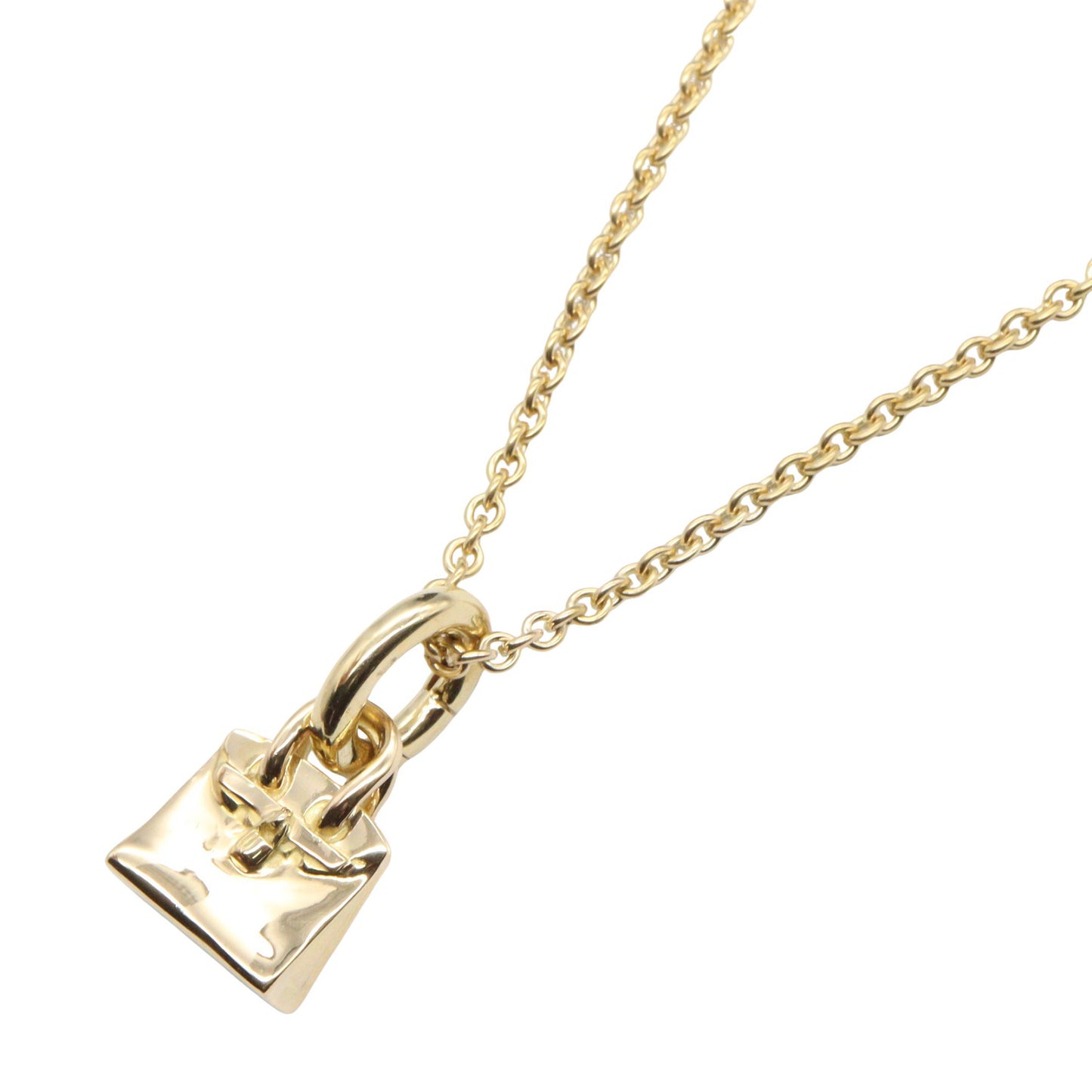 バーキンモチーフ ネックレス ネックレス K18YG イエローゴールド エルメス アクセサリー HERMES