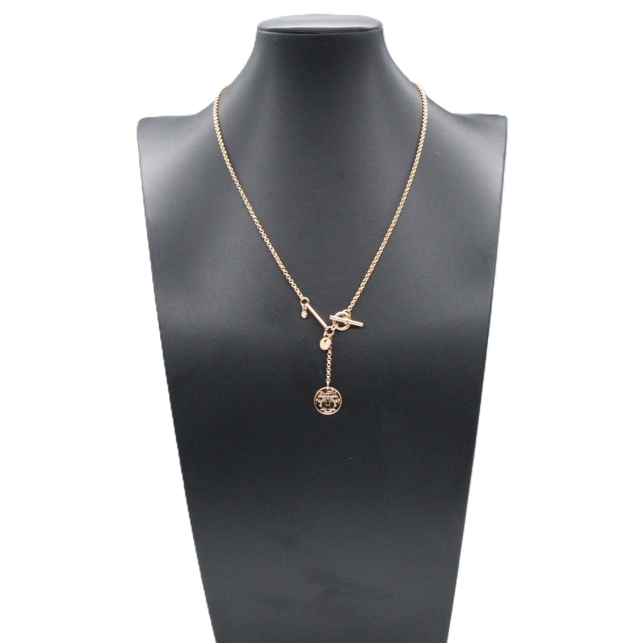 エクスリブスリ ダイヤ ネックレス ネックレス K18PG ダイヤモンド