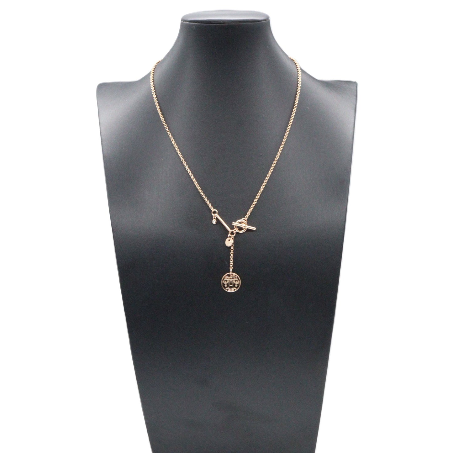エクスリブスリ ダイヤ ネックレス ネックレス K18PG ダイヤモンド ピンクゴールド エルメス アクセサリー HERMES