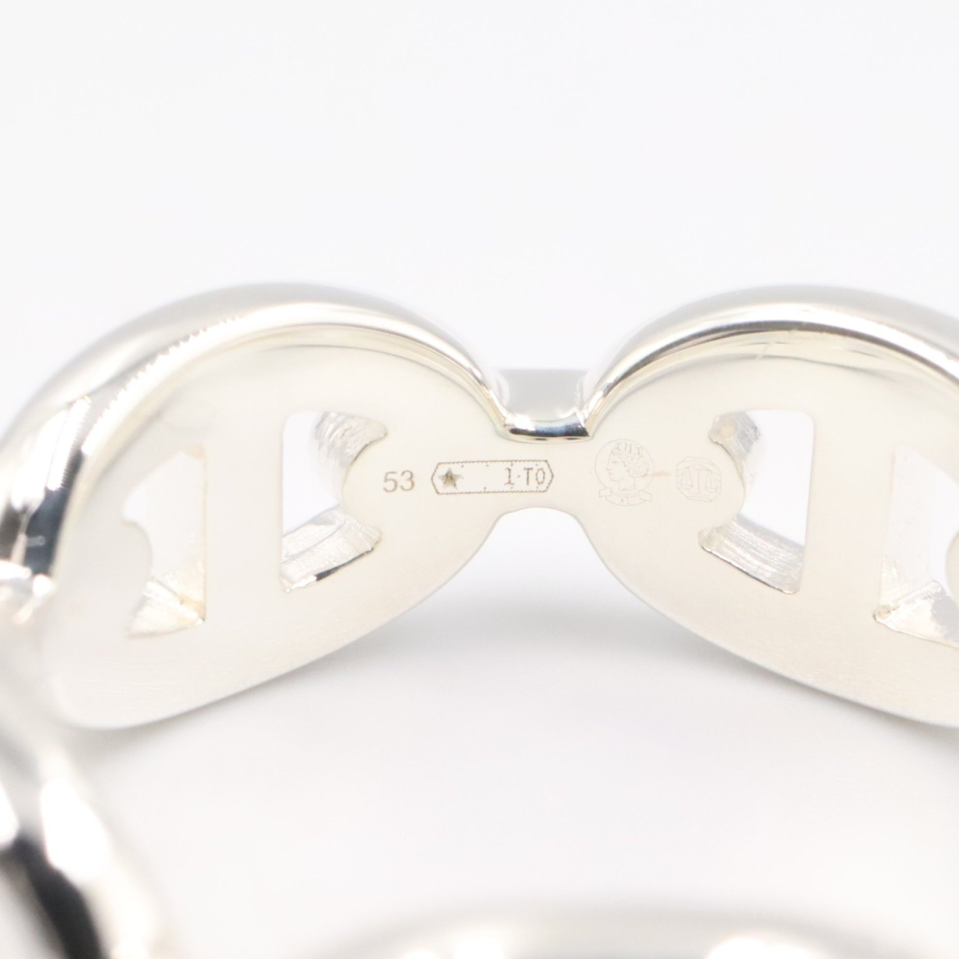 シェーヌダンクルアンシェネリングPM リング 指輪 SV925 シルバー エルメス アクセサリー HERMES