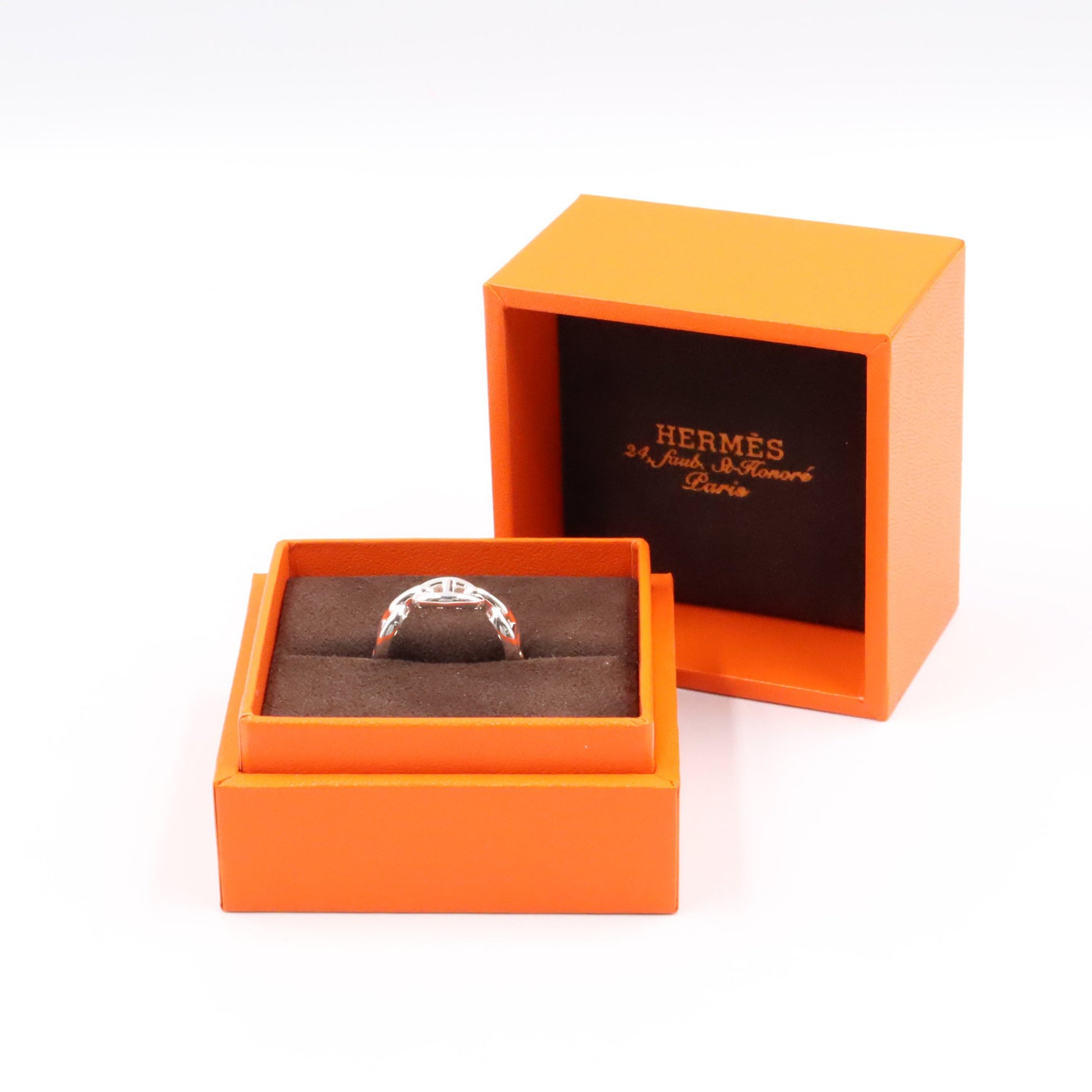 シェーヌダンクルアンシェネリングPM リング 指輪 SV925 シルバー エルメス アクセサリー HERMES