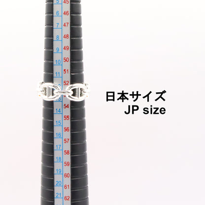 シェーヌダンクルアンシェネリングPM リング 指輪 SV925 シルバー エルメス アクセサリー HERMES