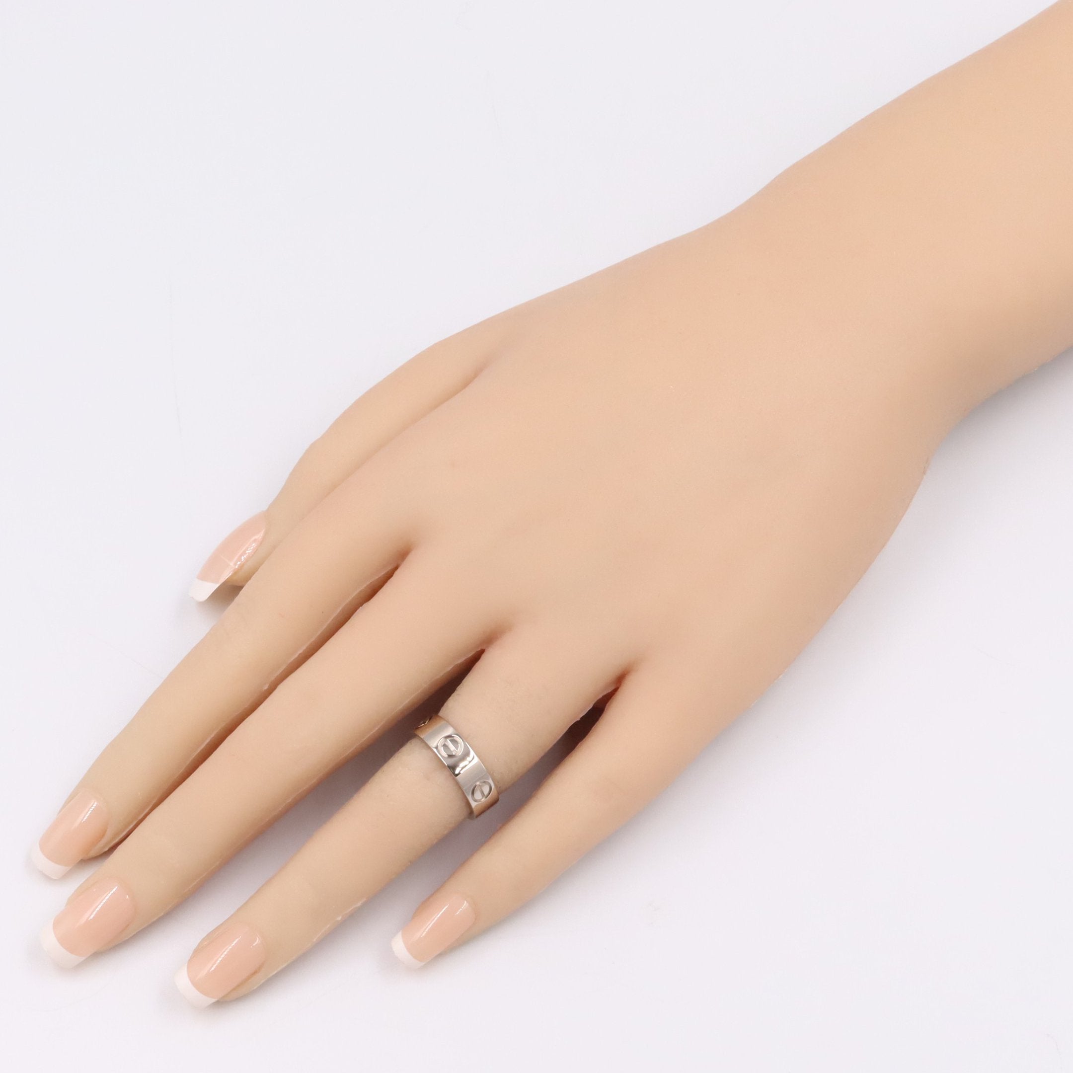 ラブリング リング 指輪 K18WG ホワイトゴールド カルティエ – RECLO